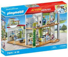 Playmobil Modern Hospital operating room scene for realistic play scenarios.