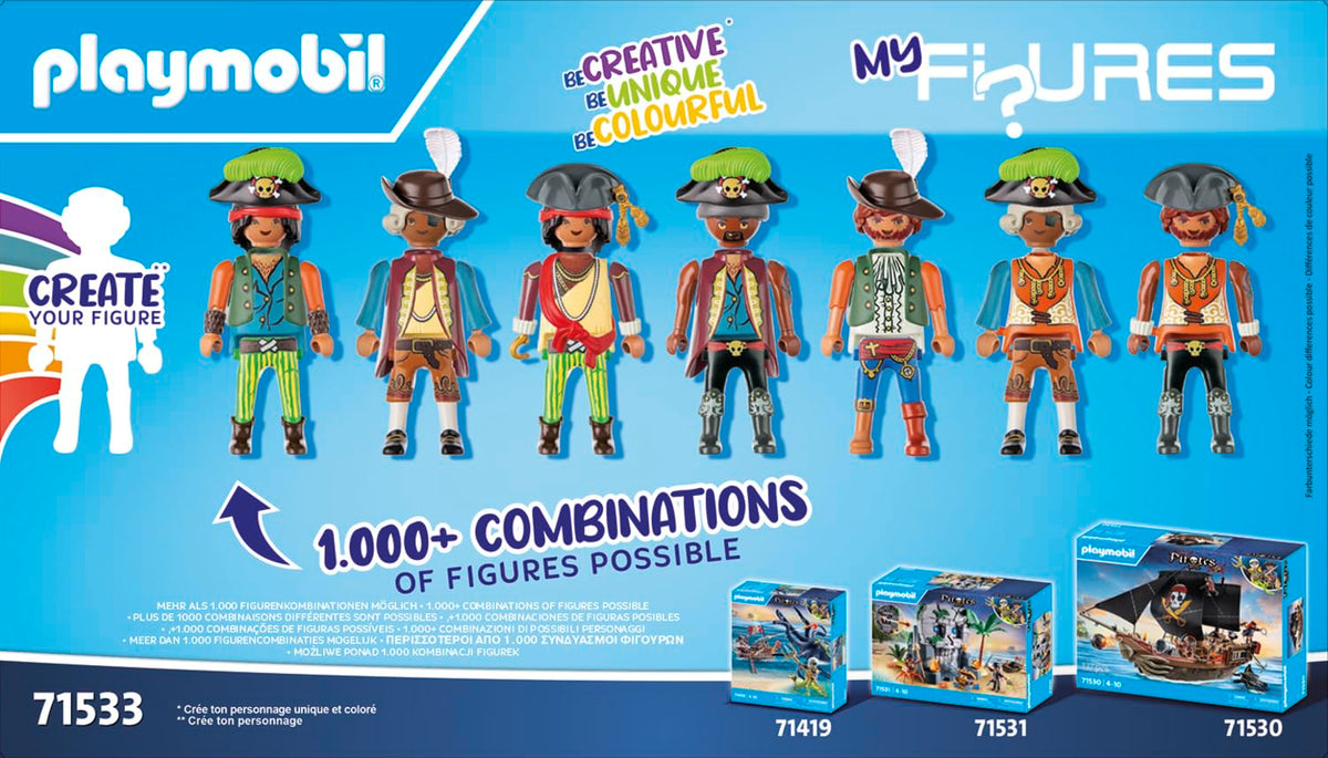 Playmobil My Figures: Pirates octopus figure sparks seafaring storytelling
