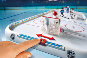 Playmobil NHL Hockey Arena decals kit to customize each player.
