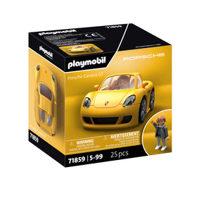 Playmobil Porsche Carrera GT car front view for display and imaginative play.