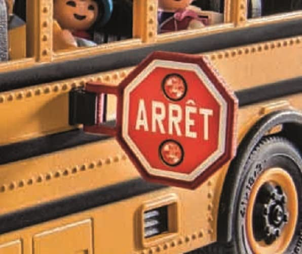 Playmobil School Bus driver figure and crew ready for daily routes.