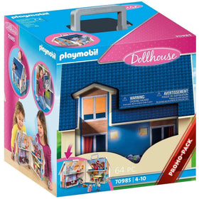 Cozy Playmobil living room with sofas for family storytelling.