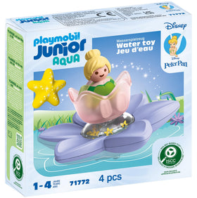 Playmobil Tinker Bell floating flower bath toy for imaginative play
