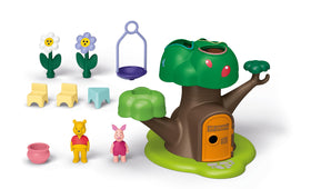 Playmobil tree canopy leaves rattle: vibrant leaves double as a spinner for movement-based play.