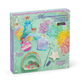 Child enjoying bath time with the Craft-Tastic Bubble Bath Potions kit