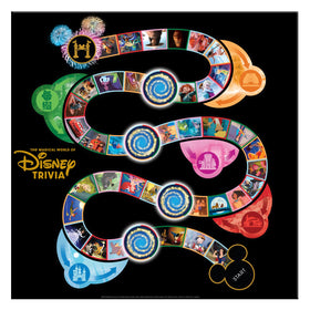 PlayMonster Disney Trivia character movers highlight iconic figures during play