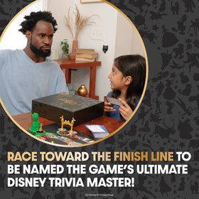 PlayMonster Disney Trivia game board with iconic character figures