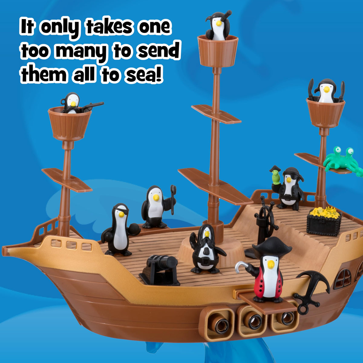 Dont Rock the Boat setup shines during quick family game night