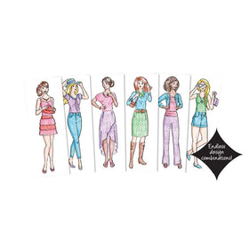 PlayMonster Fashion Plates Drawing Tablet helps plan outfits quickly.