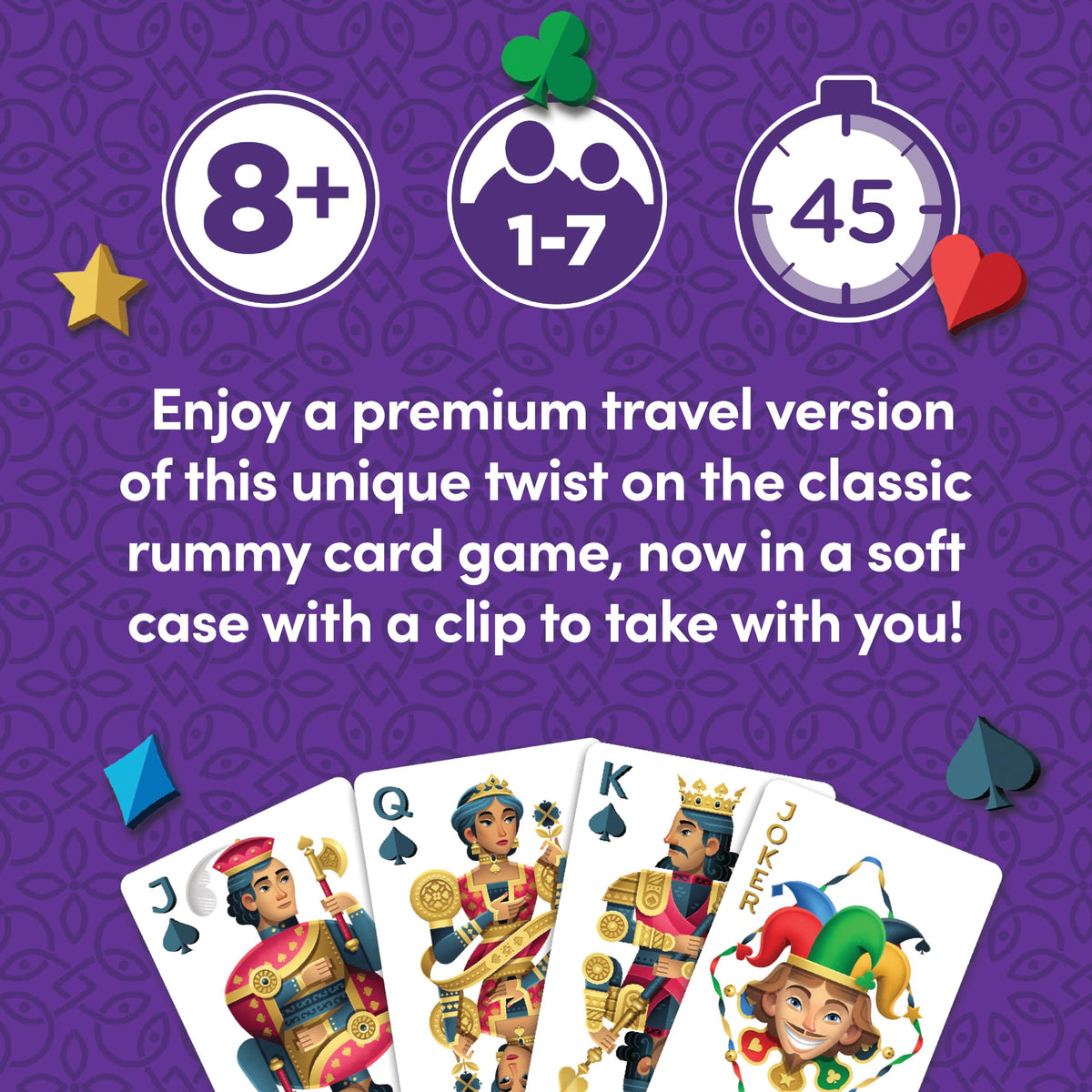 PlayMonster Five Crowns scorecard aids easy scorekeeping during rounds