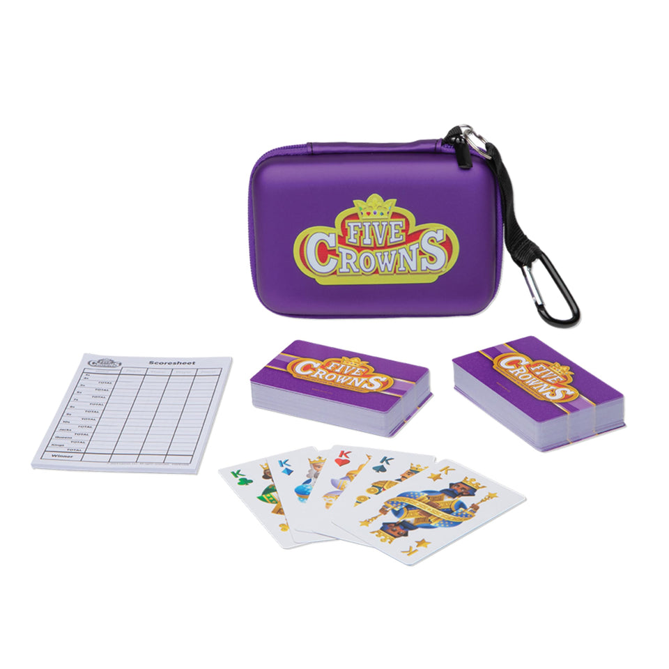 PlayMonster Five Crowns travel case keeps games organized on the go