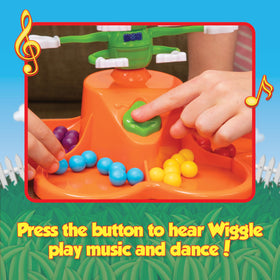 PlayMonster Giggle Wiggle instruction manual with clear rules for ages 4+
