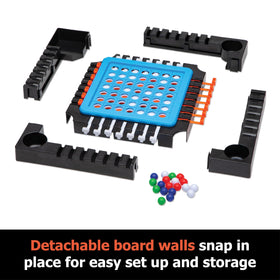 Stay Alive instruction box with pieces ready for quick pickup and play