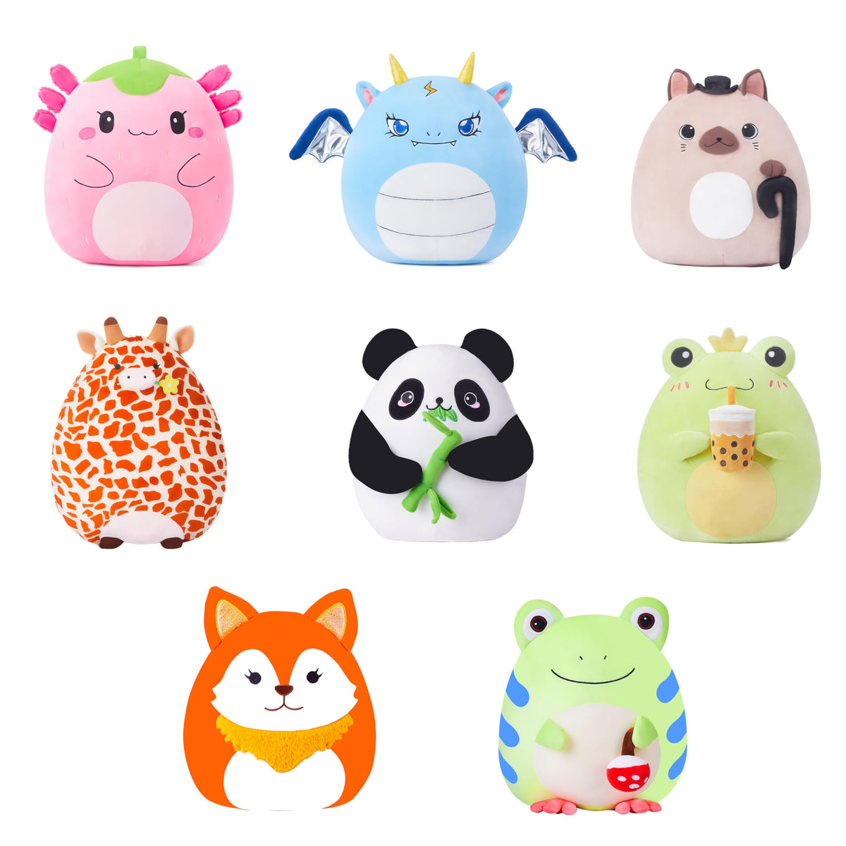 PLAYNICS Large Frog Plush Pillow gift-ready packaging adds thoughtful present appeal.