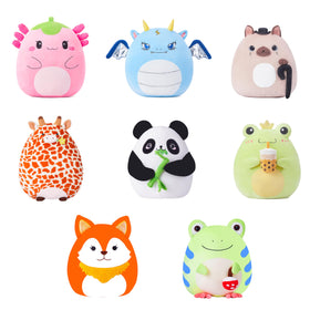 PLAYNICS Large Frog Plush Pillow gift-ready packaging adds thoughtful present appeal.