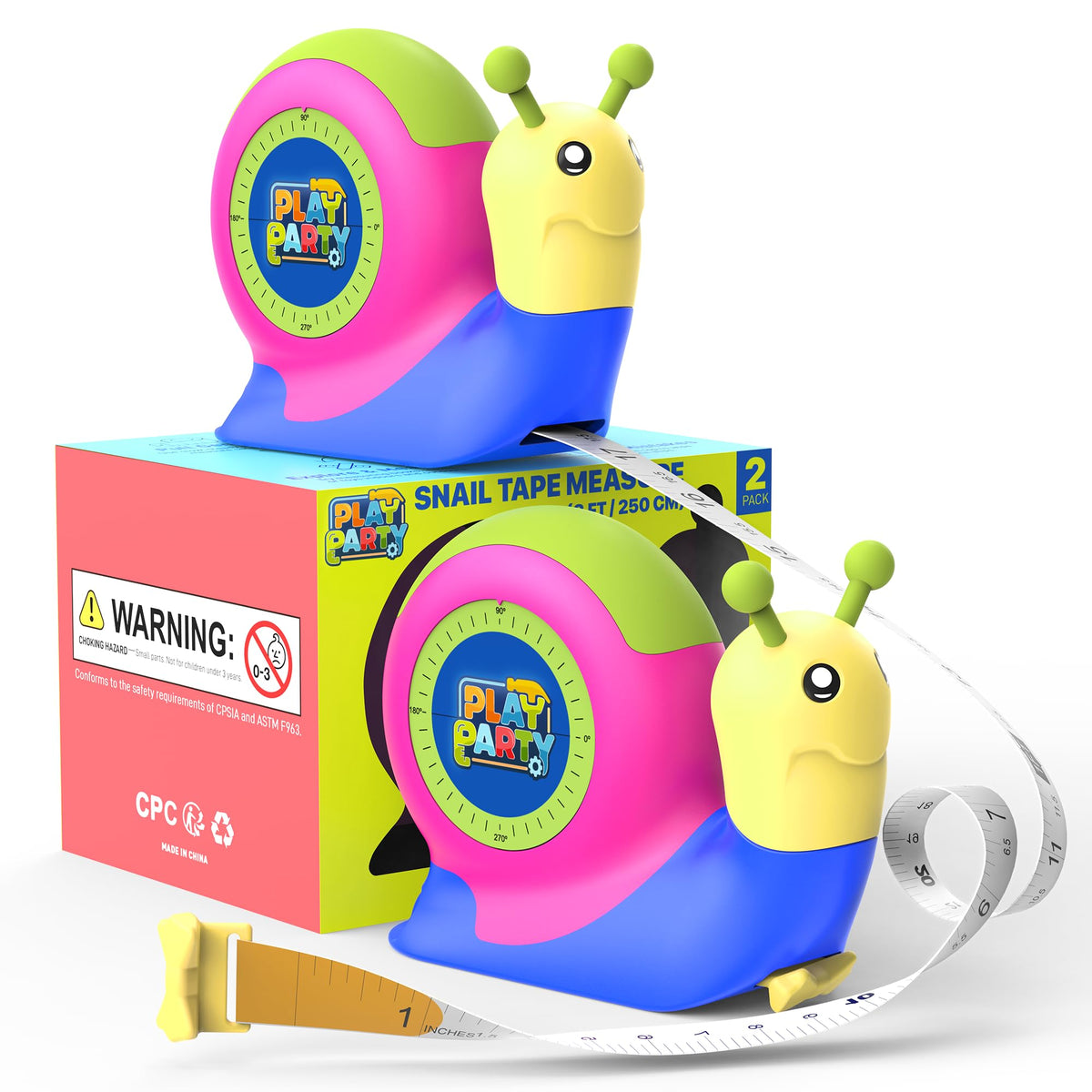 PLAYPARTY ideal gift for kids 3+ to inspire building and measuring.
