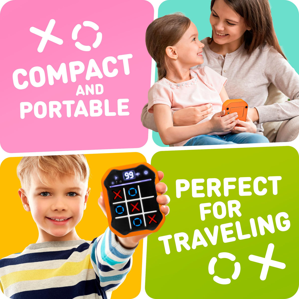 PlayRoute handheld touchscreen interface enables effortless play.