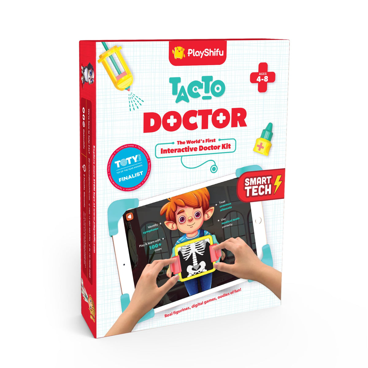 PlayShifu Doctor Kit Tacto stethoscope for hands-on medical checks and STEM learning.