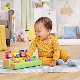 Playskool Pop-n-Peek Pals is lightweight and portable for travel