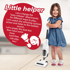 Playssnior Bojia realistic cleaning action in a children's play setup