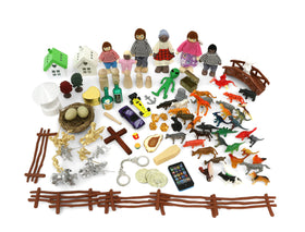 PlayTherapySupply Sandtray Starter Kit cover image showing a comprehensive, budget-friendly therapy toolkit.