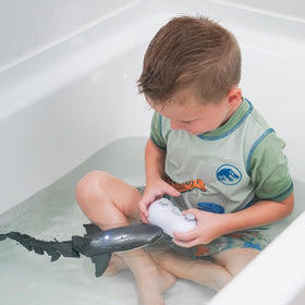 Playtigo shark gift-ready packaging for kids ages 6+