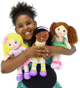 Kaylie gift-ready doll from Playtime by Eimmie for celebrations.