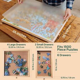 Gift-ready PlayVibe puzzle board for enthusiasts and family puzzles