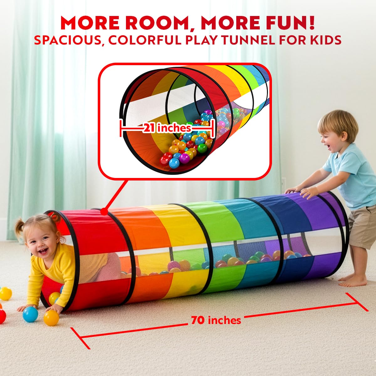 Playz breathable tear-resistant fabric keeps little crawlers comfortable and safe during exploration
