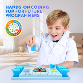 Playz Encryption Device activity visualizes ancient ciphers for tactile learning and pattern recognition.