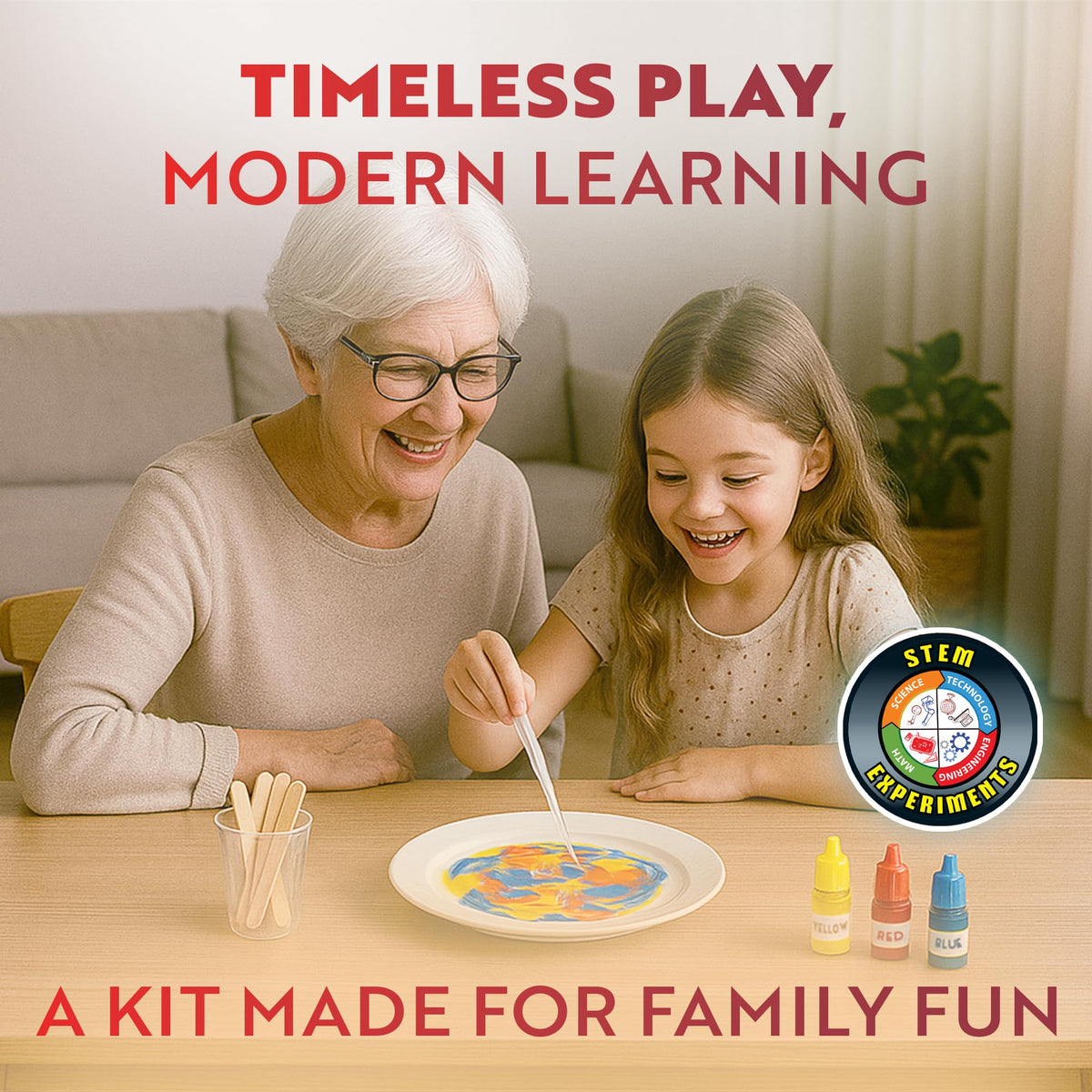Playz Extreme Chemistry Set reusable tools simplify messy science sessions