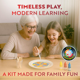 Playz Extreme Chemistry Set reusable tools simplify messy science sessions