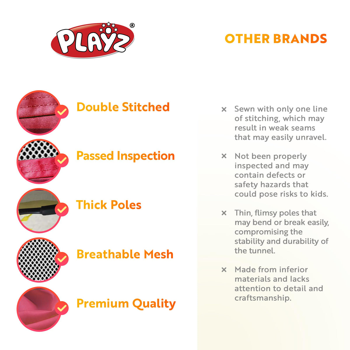 Playz indoor-outdoor set – versatile for living rooms or backyards.