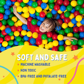 Playz non-toxic, BPA-free balls ensure worry-free indoor fun