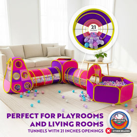 Playz pop-up playhouse—quick setup for indoor adventures.