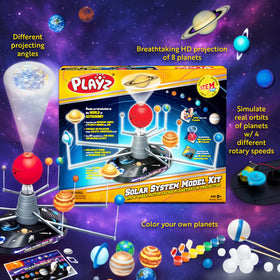 Portable Sun HD projector from Playz projects planets onto any surface.