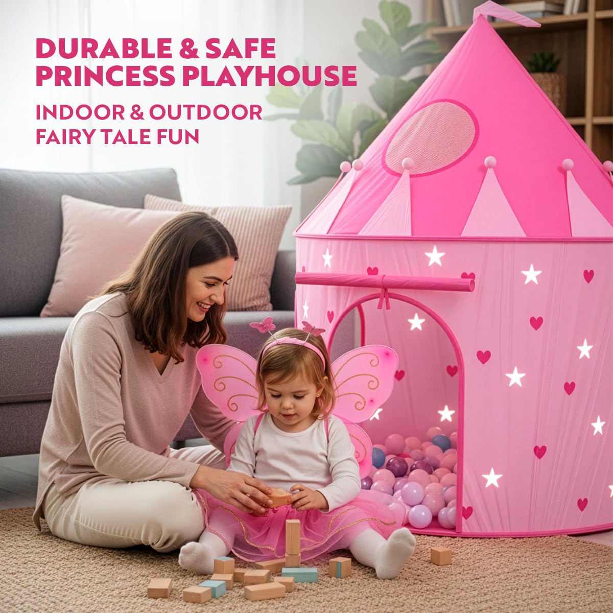 Playz Princess Tent makes a thoughtful birthday gift for little dreamers