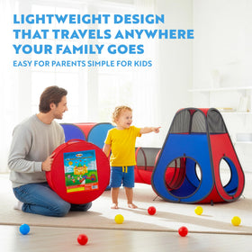 Playz thick steel frame – sturdy support for hours of play.