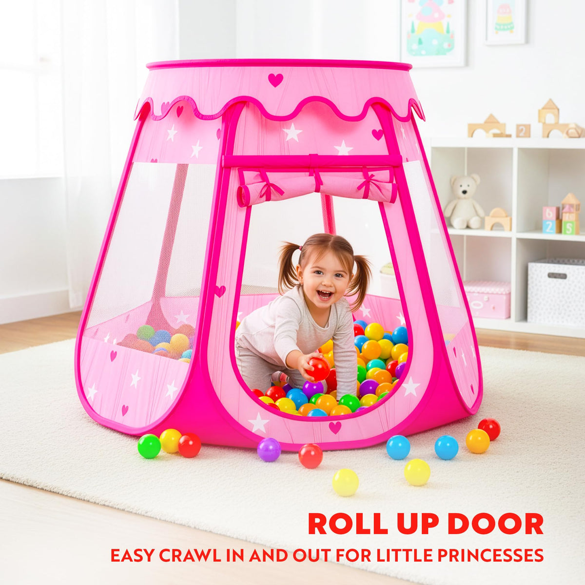 Playz Zipper storage case for easy packing