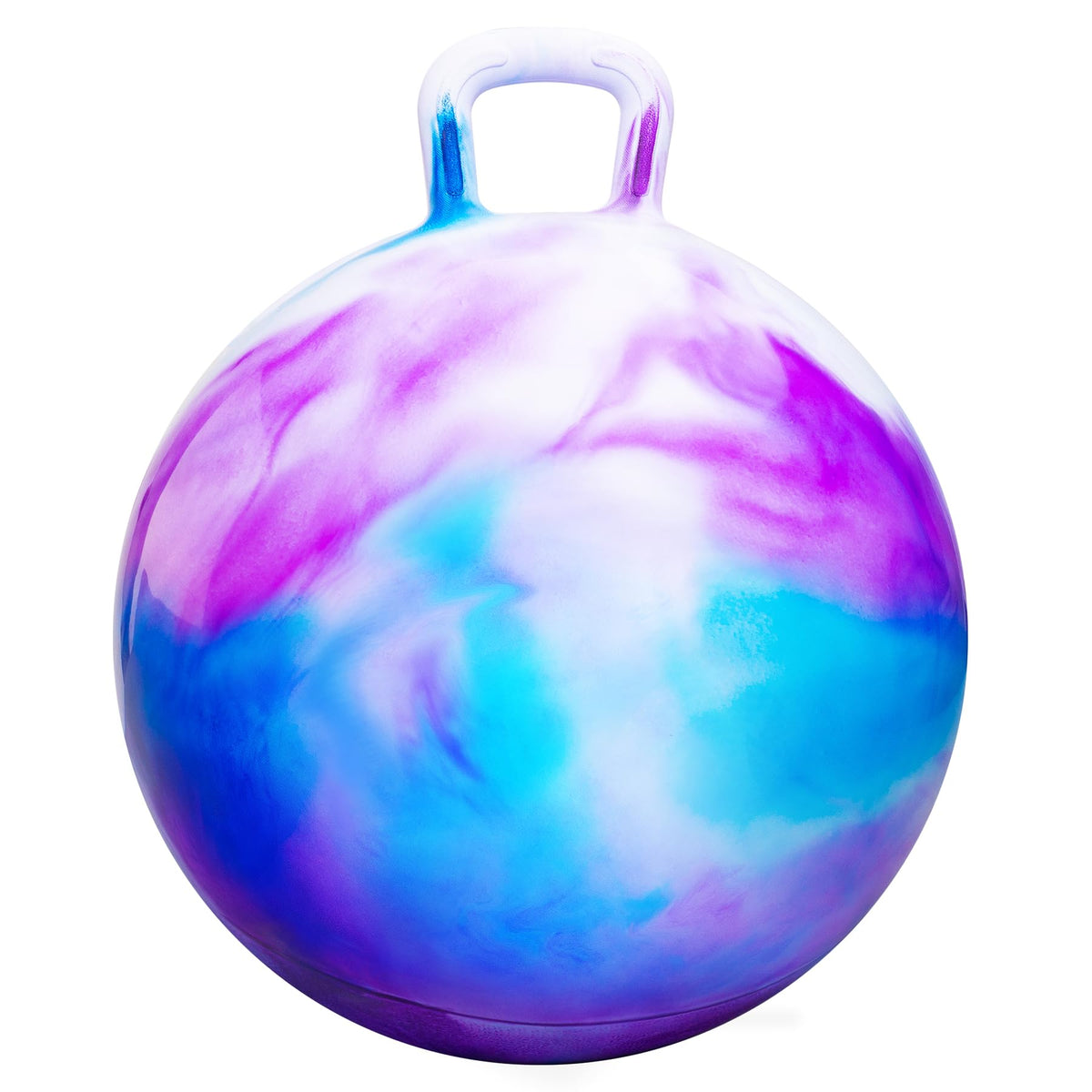 PlayZap Hopper Ball 22in with handle provides a secure grip for active kids.
