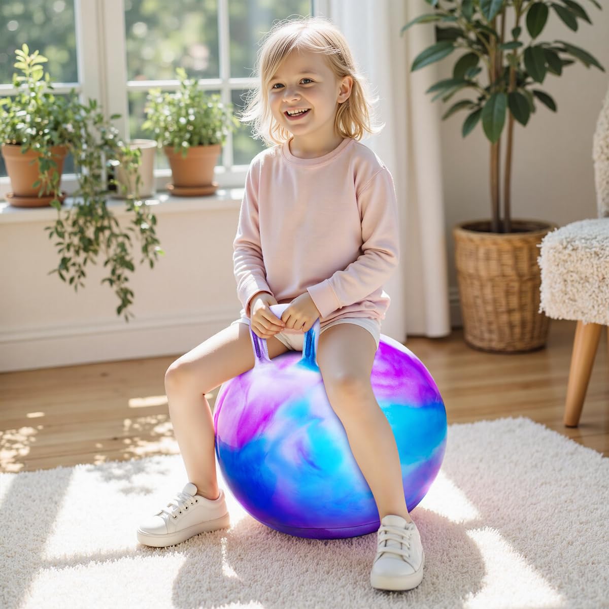 PlayZap hopper ball is suitable for indoor and outdoor gifts on special occasions.