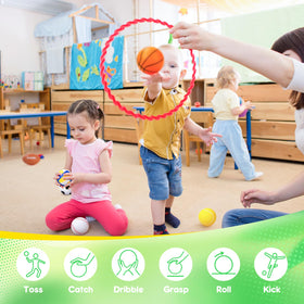 PlayZap soccer ball—soft surface for indoor or outdoor play