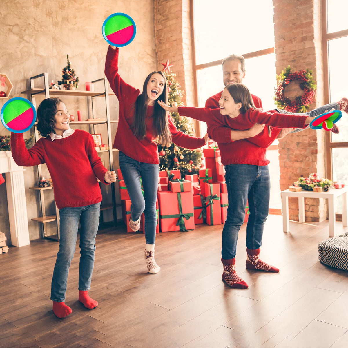 PlayZap toss-and-catch balls provide easy grip and responsive play.