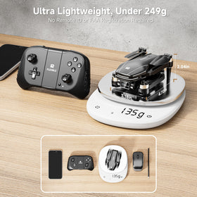 PLEGBLE one-key takeoff/landing and voice control simplify beginner flights.