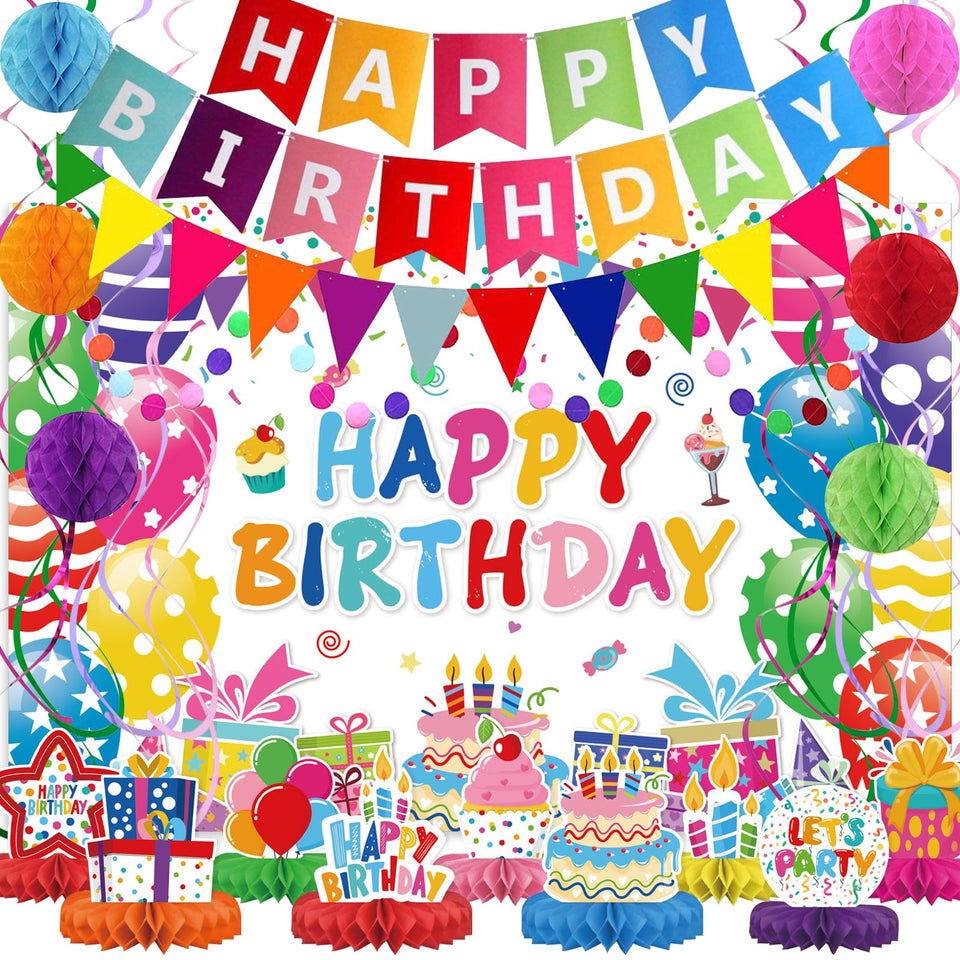 Pleituuiy birthday banner for a festive party backdrop and photo moments.