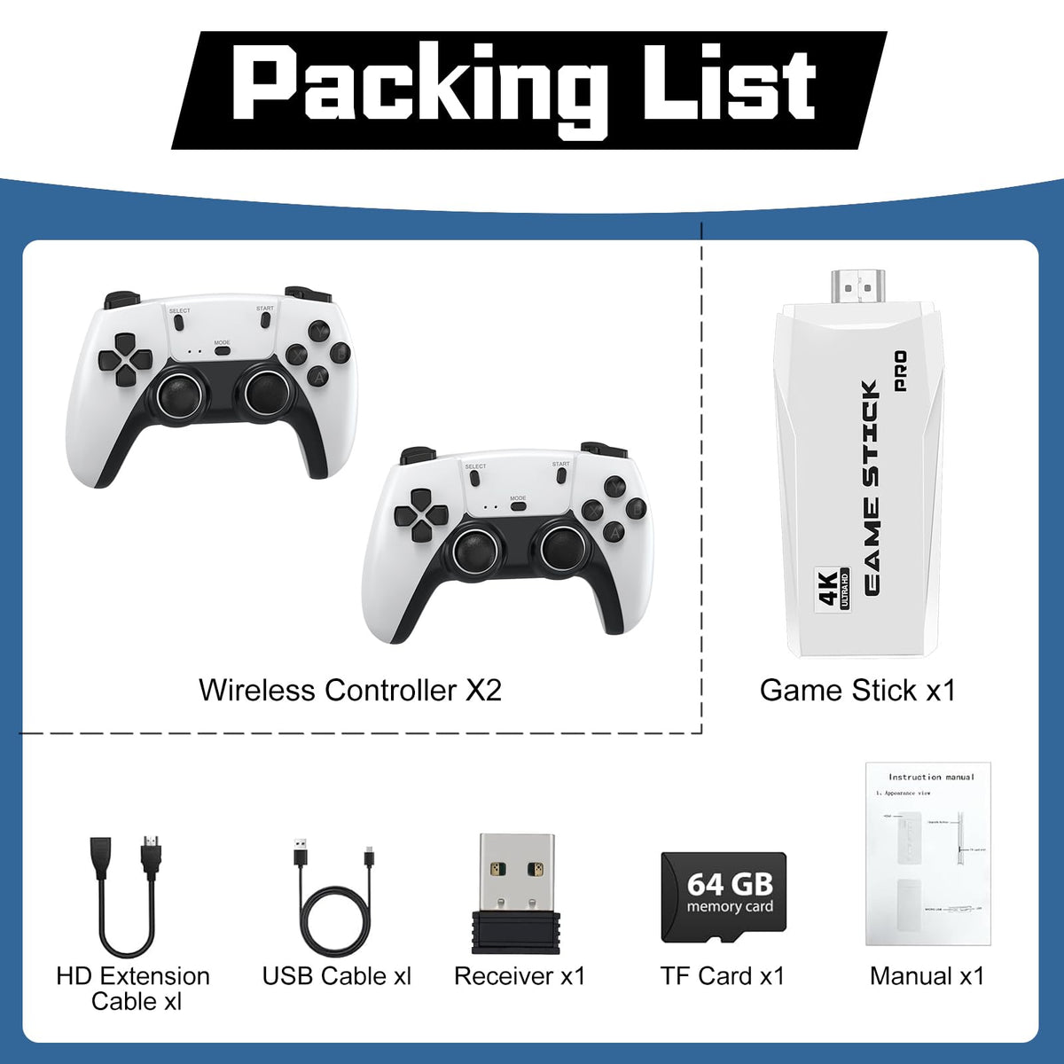 Plestudent in-the-box accessories—everything you need for plug-and-play.
