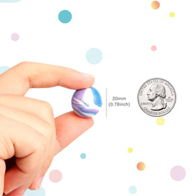 Pllieay 20mm neon bouncing balls ideal for vending and rewards.