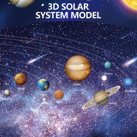 Pllieay 3D Solar System foam balls, ready for hands-on space modeling.