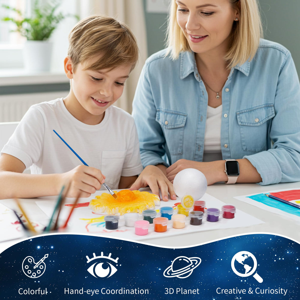 Pllieay assembly steps guide enables kid-friendly, independent crafting.