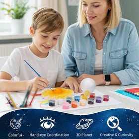 Pllieay assembly steps guide enables kid-friendly, independent crafting.